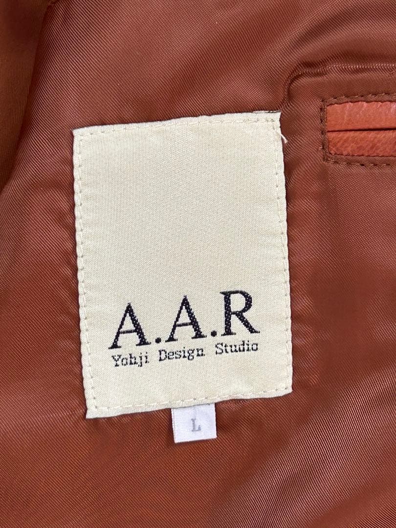 A.A.R Yohji 羊革 ラムレザー テーラード L 茶