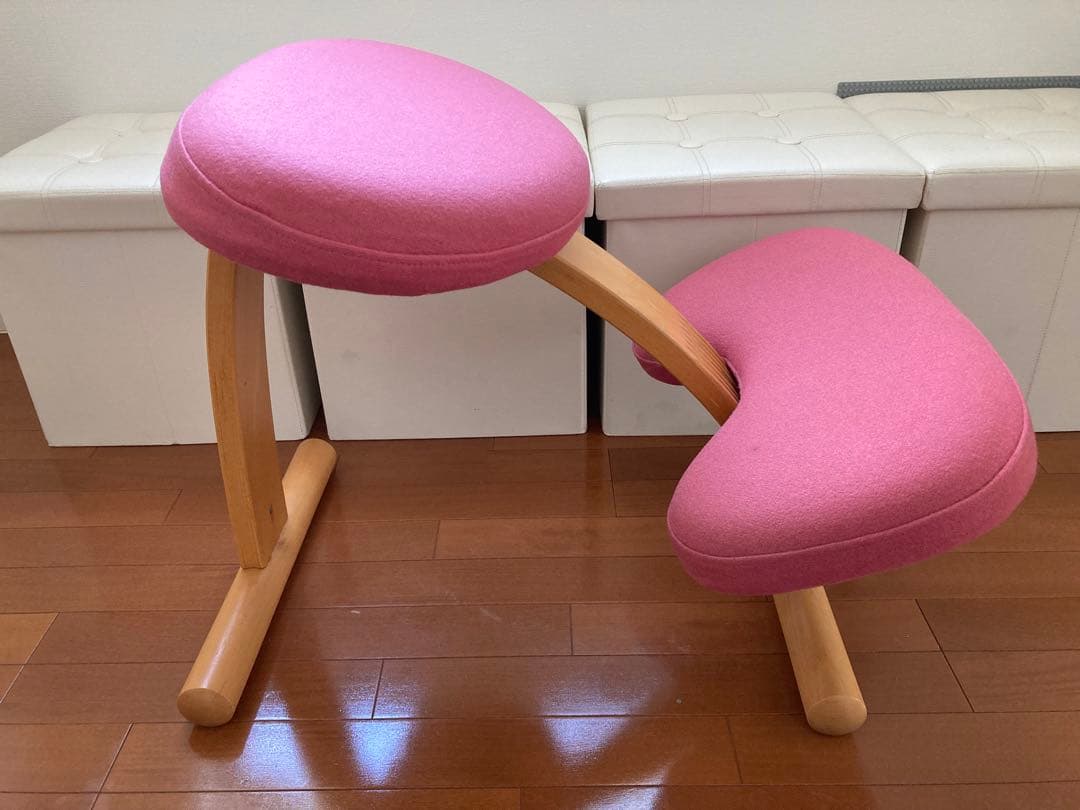 Rybo社　バランスチェア　バランスチェアイージー（カバー付き）　ピンク