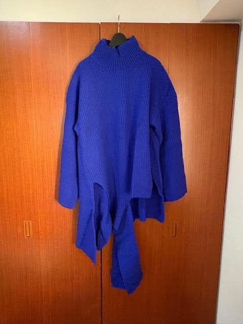 ENFOLD リブアシンメトリー プルオーバー ニット 3万6300円