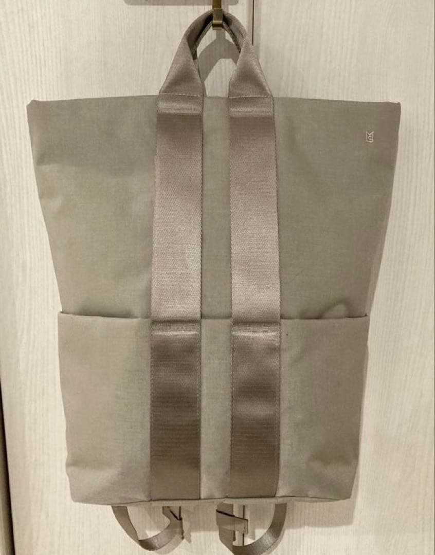 【極美品】MILESTO STLAKT バックパック リュック　ヘザーグレージュ