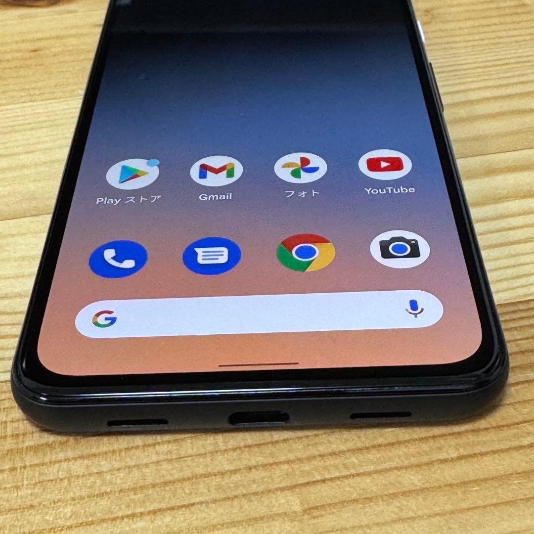 【SALE】Google pixel 4a 5G ブラック　本体のみ5225a