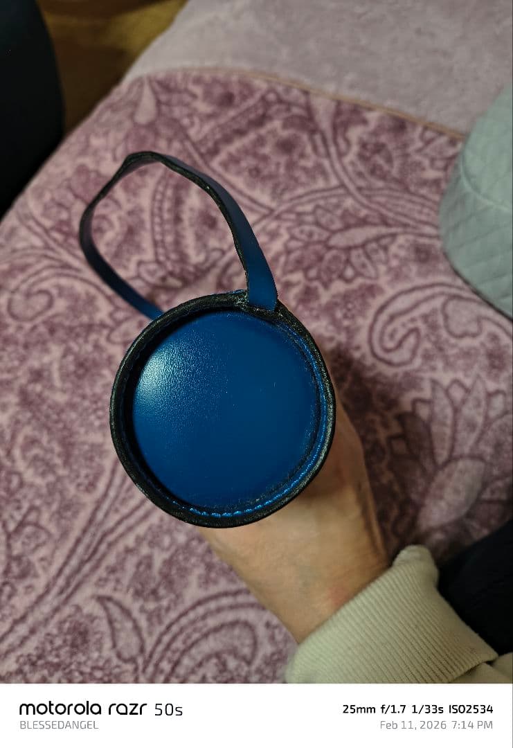 Louis Vuitton エピレザー クラッチバッグ 青