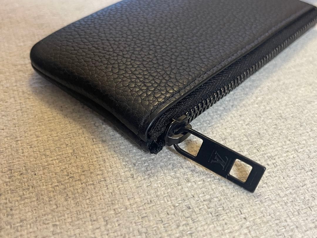 LOUIS VUITTON ブラック アエログラム ポシェット　クレケース