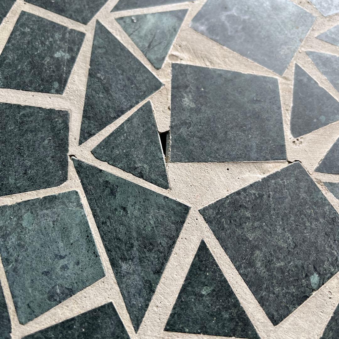 ガーデンファニチャー モザイク調 テーブル