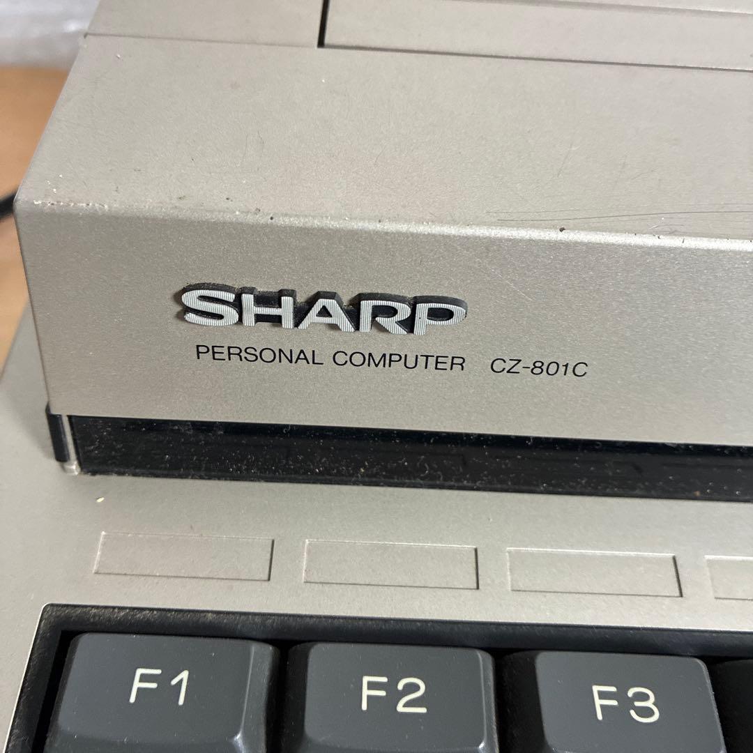 SHARP パソコンテレビX1 CZ-803C ジャンク