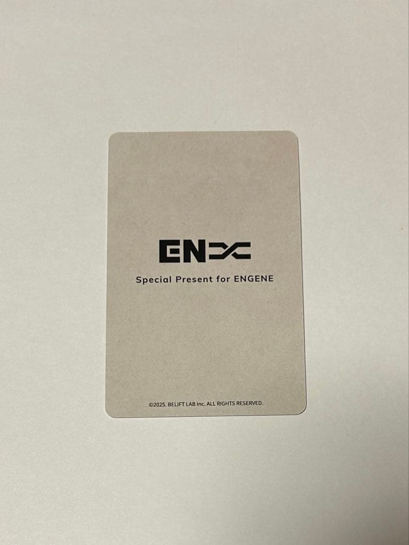 ENHYPEN 2025 アンケートトレカ ジェイク