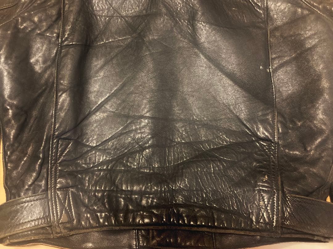 【貴重】60's ルイスレザー ブロンクス ヴィンテージ D LEWIS期