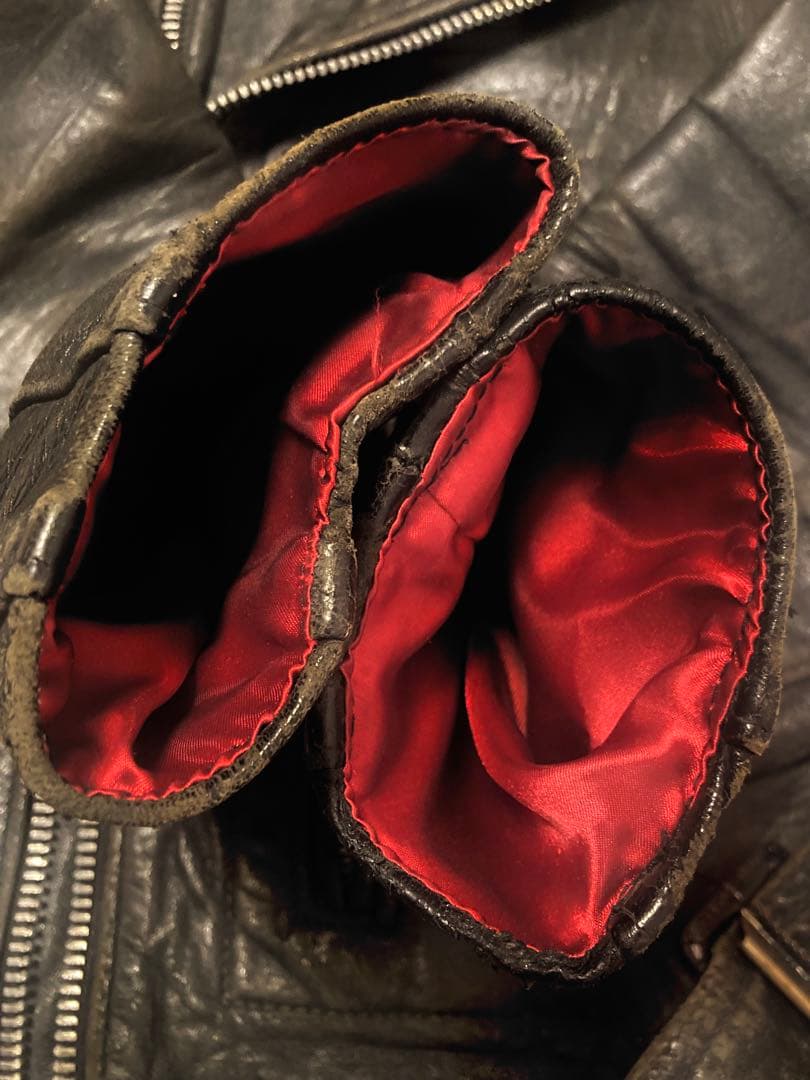 【貴重】60's ルイスレザー ブロンクス ヴィンテージ D LEWIS期