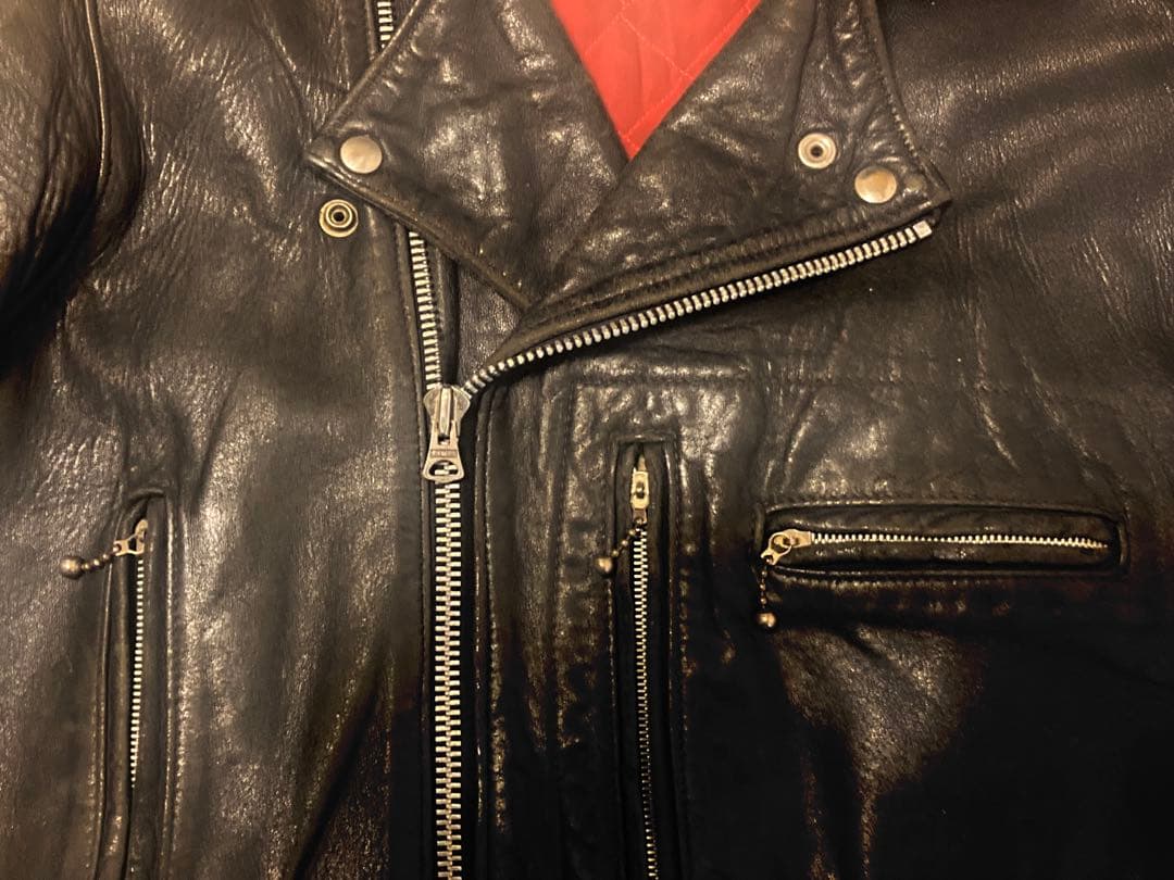 【貴重】60's ルイスレザー ブロンクス ヴィンテージ D LEWIS期