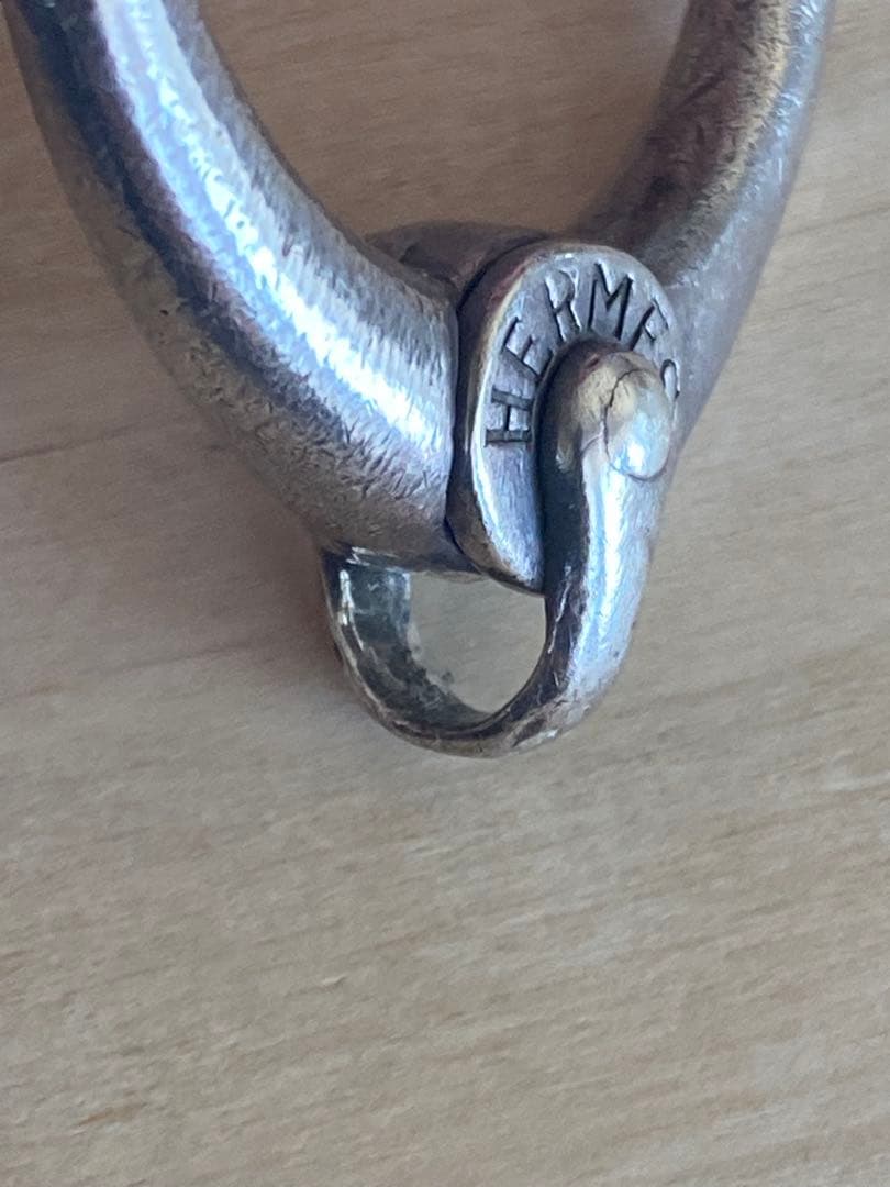 VINTAGE HERMES/エルメスH Key ring ビンテージ　カラビナ
