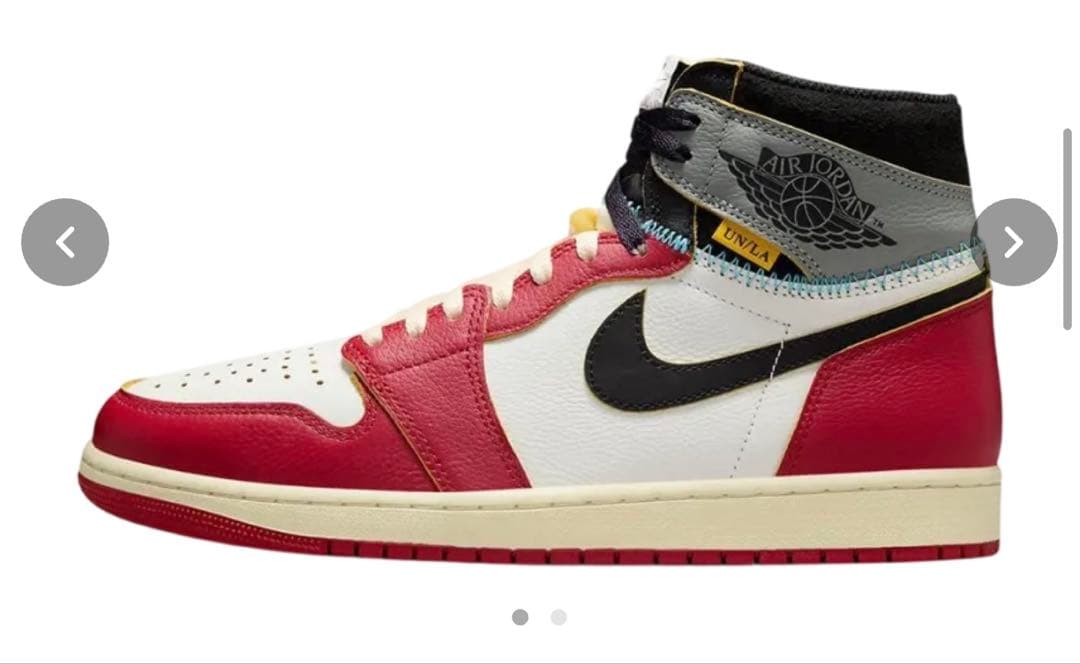 ふ*ん様 ユニオン × ナイキ エアジョーダン1 レトロ ハイ OG \