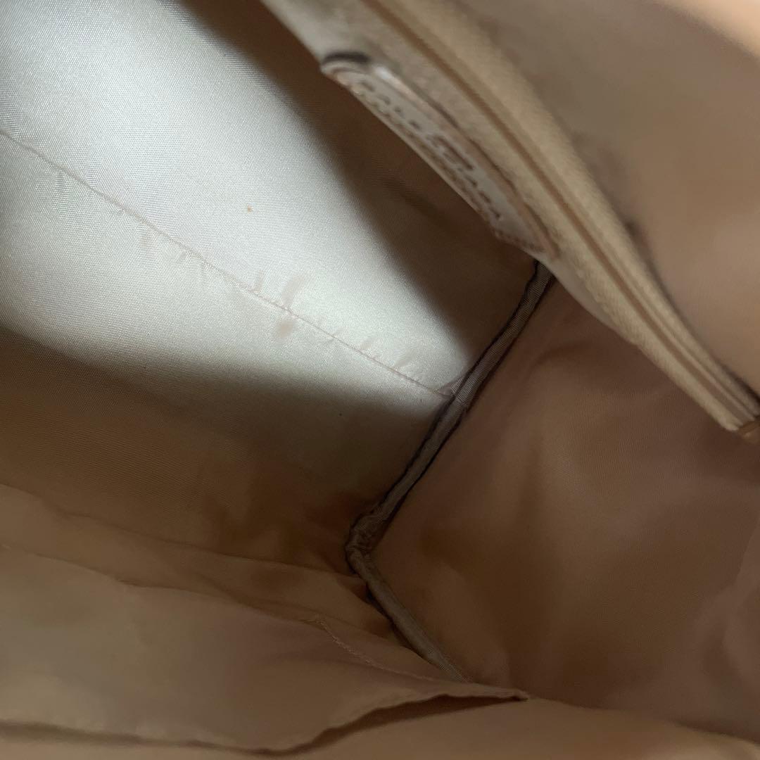 訳あり BALENCIAGA バレンシアガ BBロゴ 総柄 ミニボストンバッグ