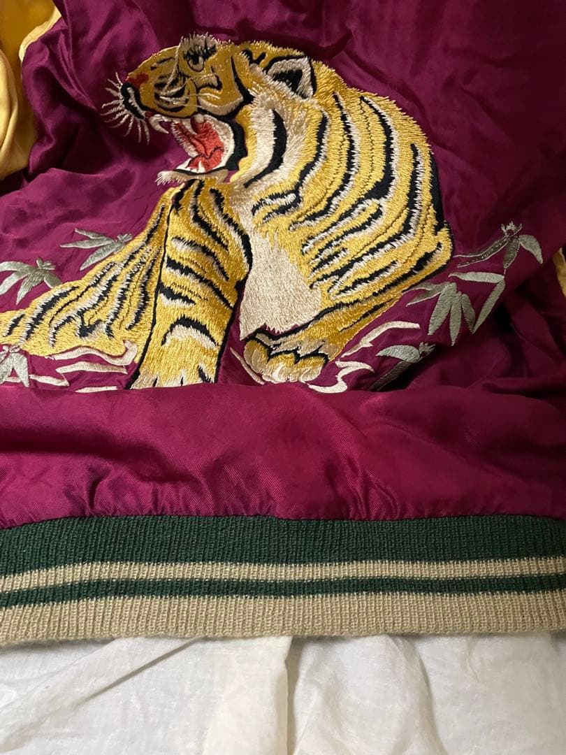 桃*ト様 テーラー・トーヨー東洋リバーシブル・スカジャン　サイズS tt1375