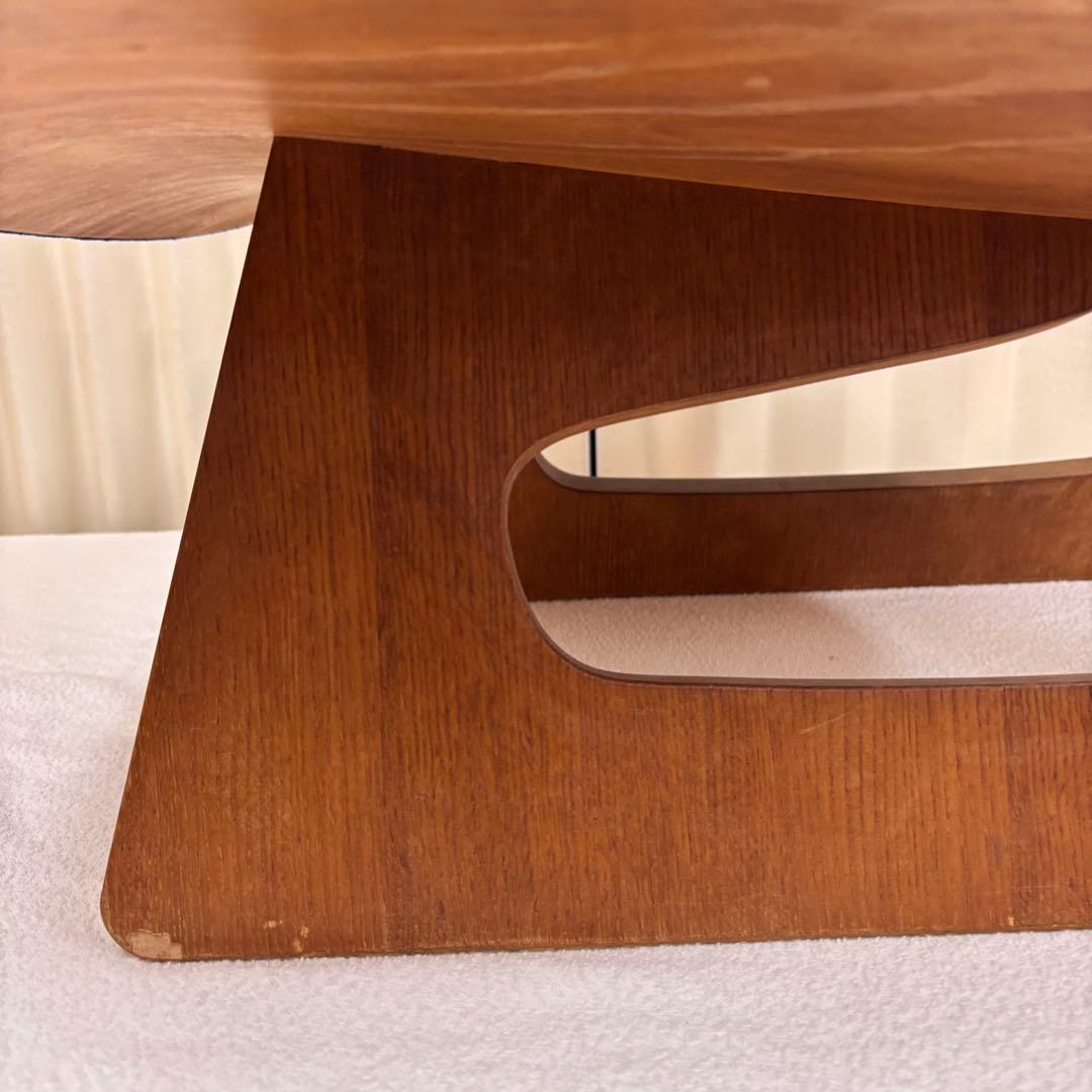 天童木工　TENDO　低座椅子　ブルー　長大作