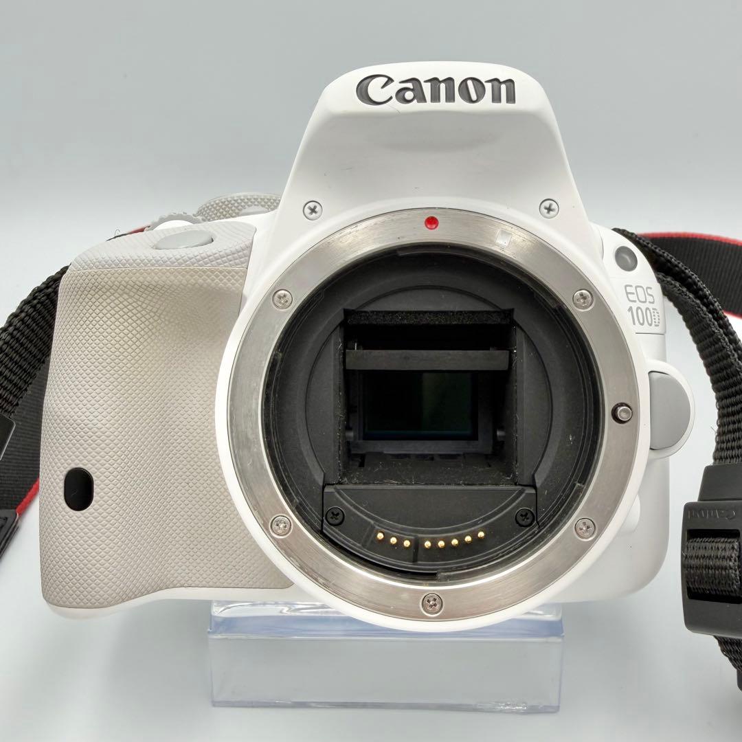 【実写有】Canon EOS100D EOS kiss X7 ホワイト
