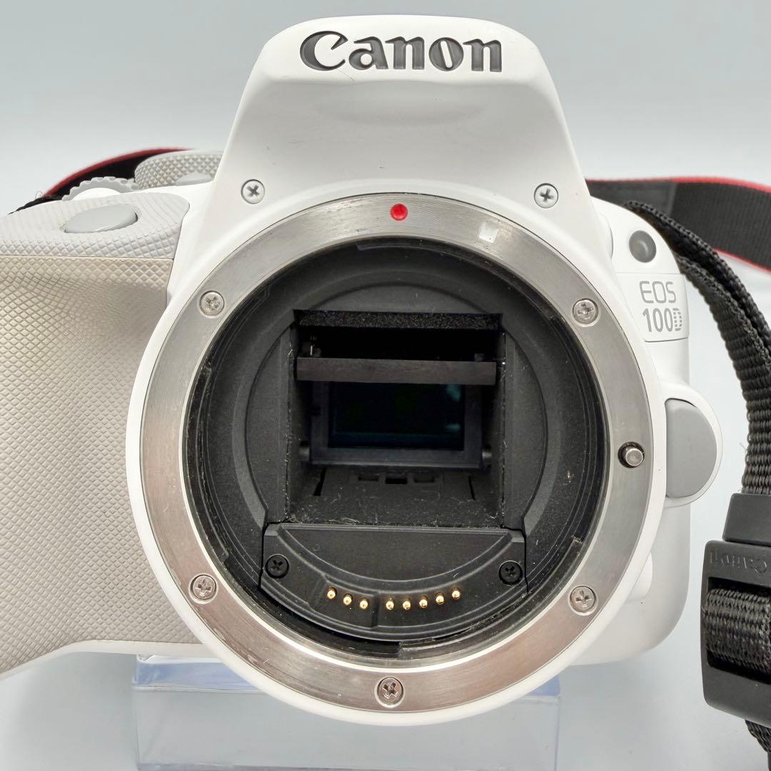 【実写有】Canon EOS100D EOS kiss X7 ホワイト