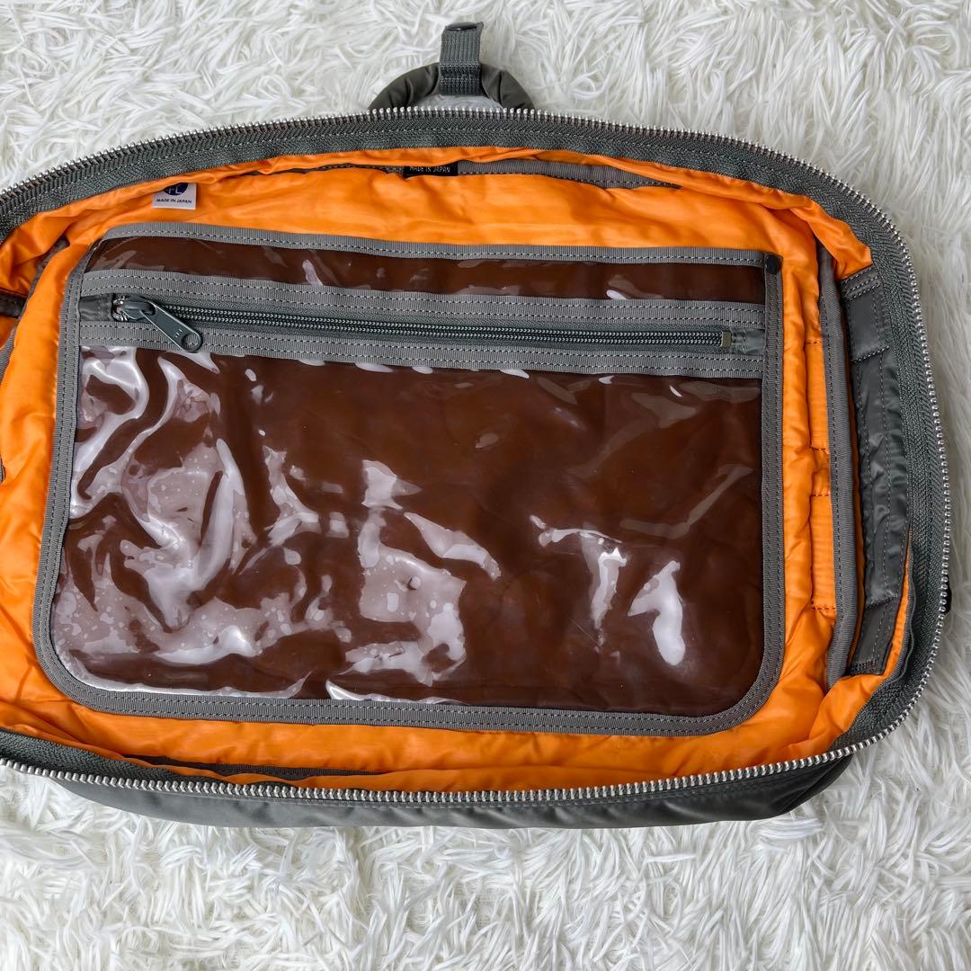 PORTER タンカー ビジネスバッグ 2way ナイロン セージグリーン