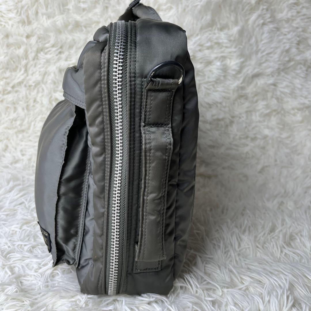 PORTER タンカー ビジネスバッグ 2way ナイロン セージグリーン