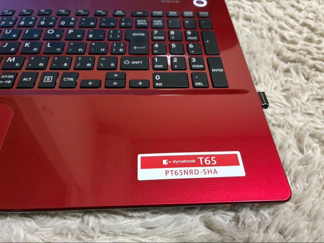 その他ノートPC本体 dynabook PT65NRD-SHA Core i7 8GB 1TB15.6