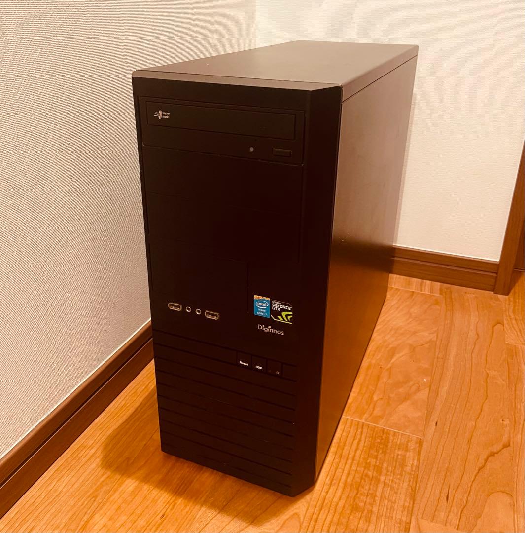 タワー型デスクトップPC ドスパラ core i7