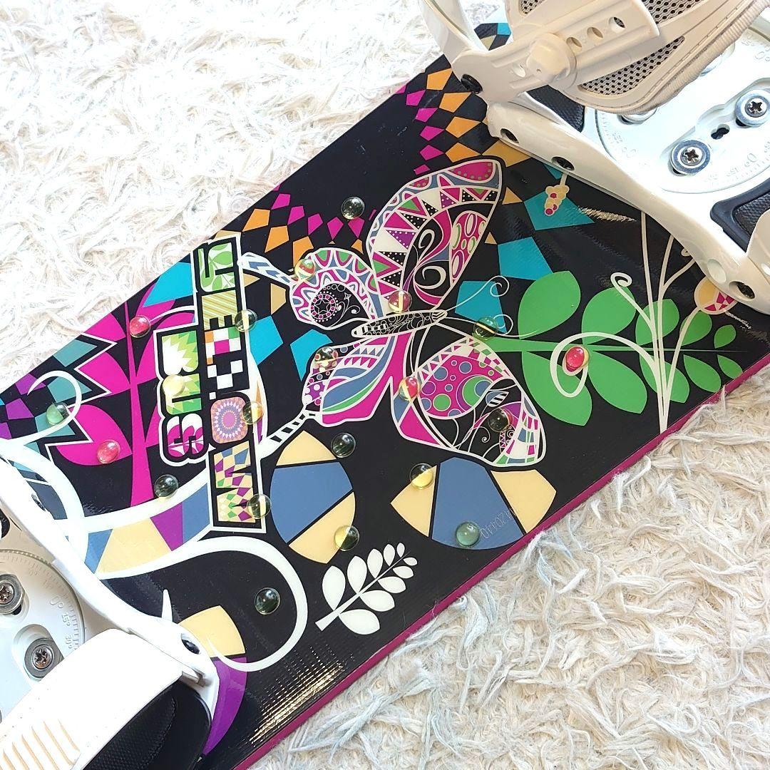 YELLOWBUS スノーボード 138cm ビンディング セット