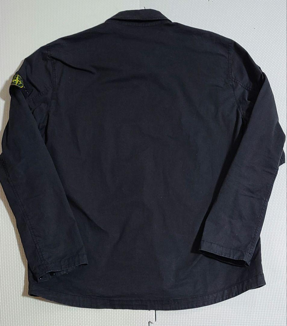 STONE  シャツ　ジャケット 黒　XL