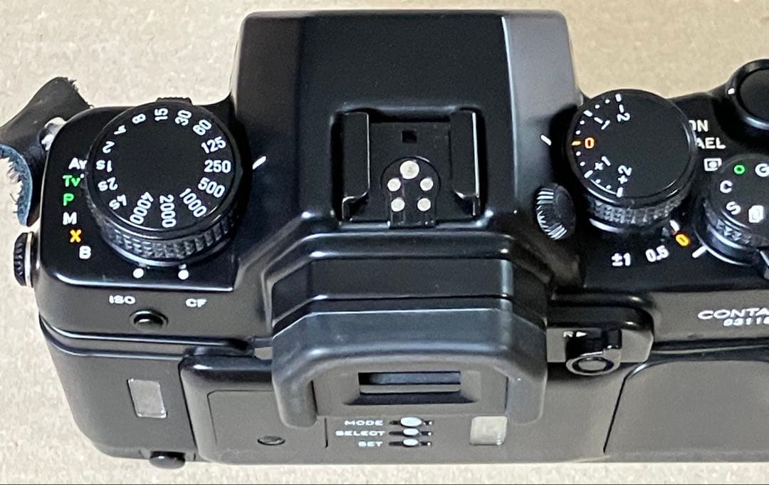 CONTAX SLRカメラ ブラック