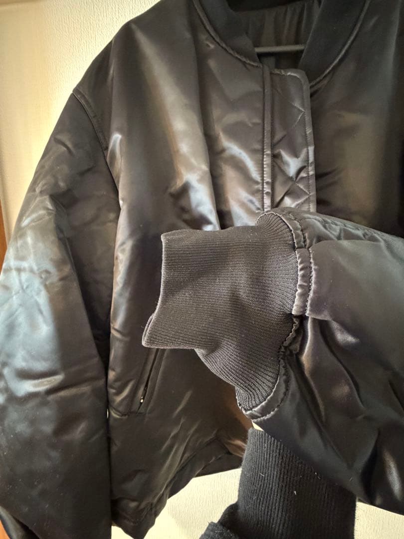 Y-3 ブラック クラッシックボンバージャケット（HP1344) Lサイズ