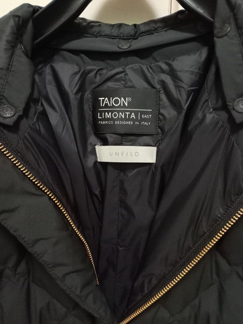 美品☆UNFILO アンフィーロ 2WAYキルティングダウンコート／アウター