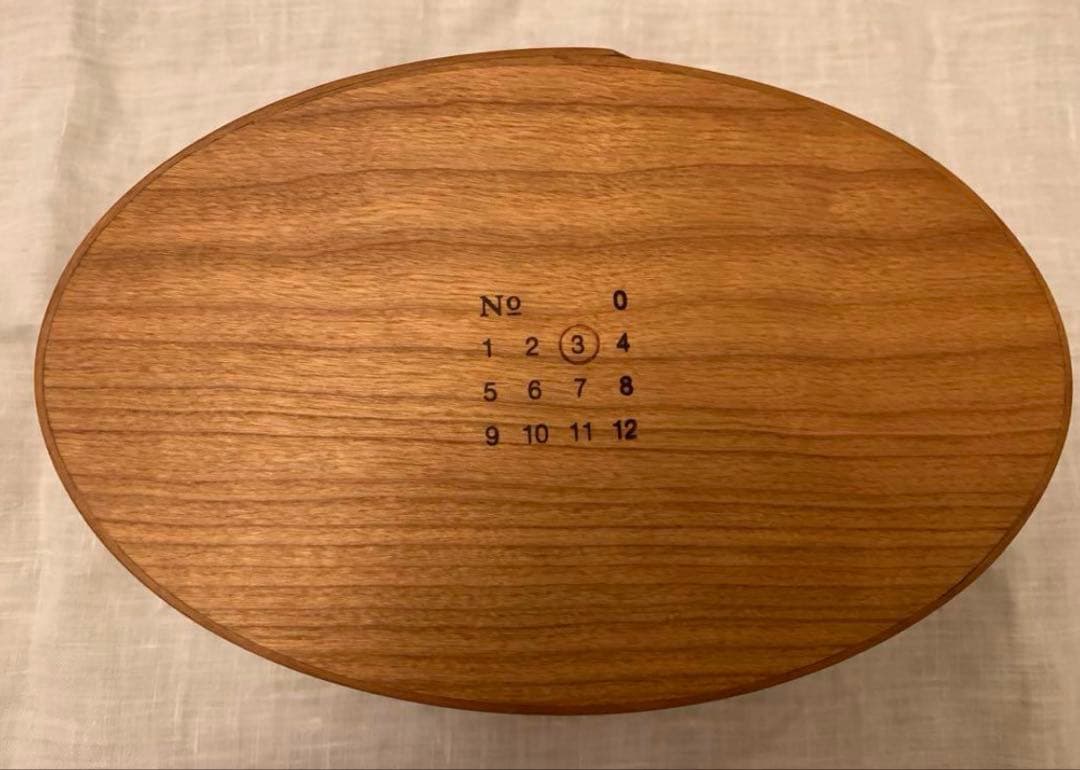 【美品】シェーカーオーバルボックスNo.3　井藤昌志