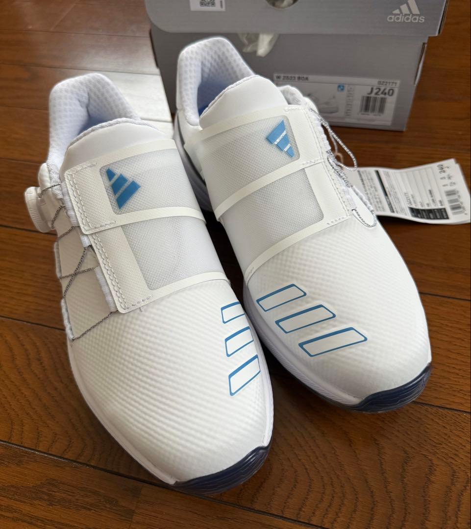 adidas 24.0 ゴルフシューズ レディースBOAダイヤル式 新品未使用
