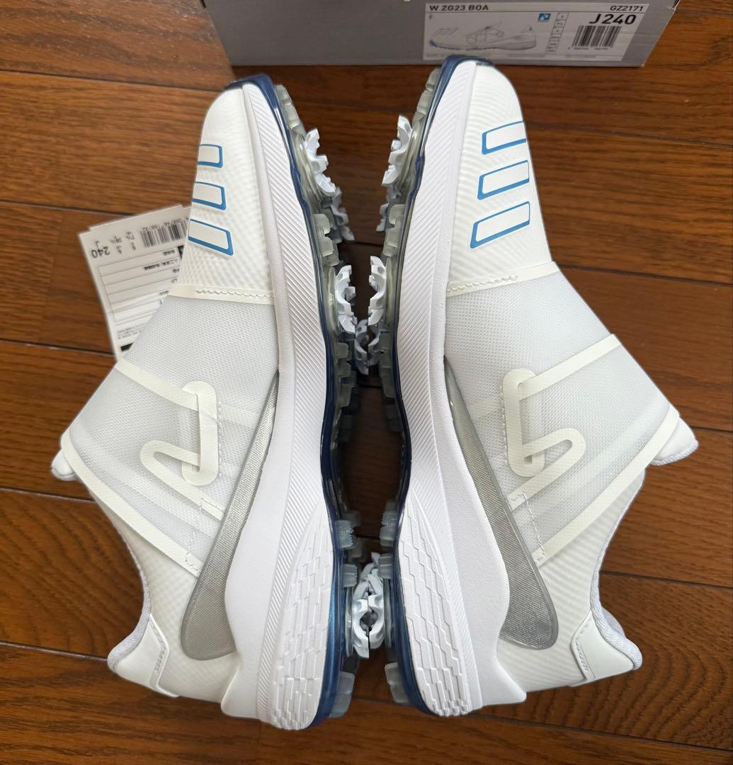 adidas 24.0 ゴルフシューズ レディースBOAダイヤル式 新品未使用