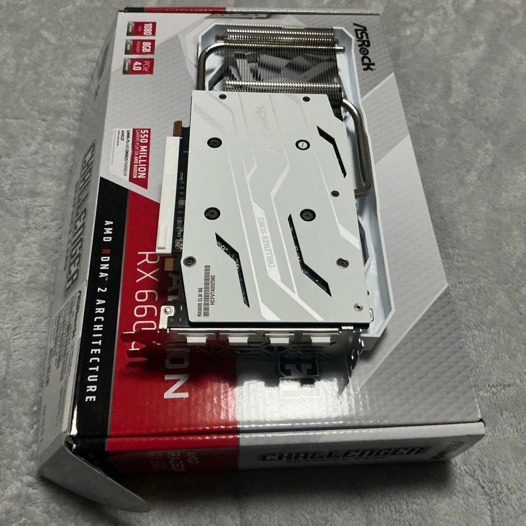 グラフィックボード・グラボ・ビデオカード ASRock Radeon RX 6600 Challenger White