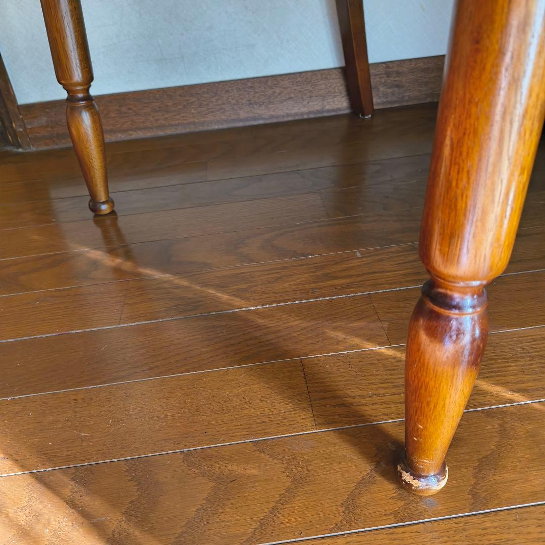 カリモク コロニアル 花柄 アームチェア ベロア