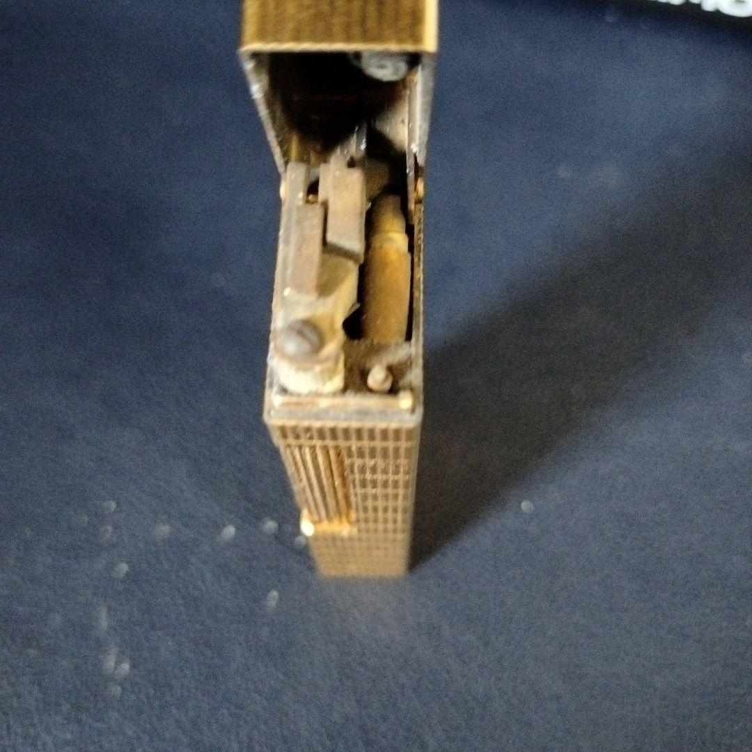 ダンヒル　ガスライター　ゴールド