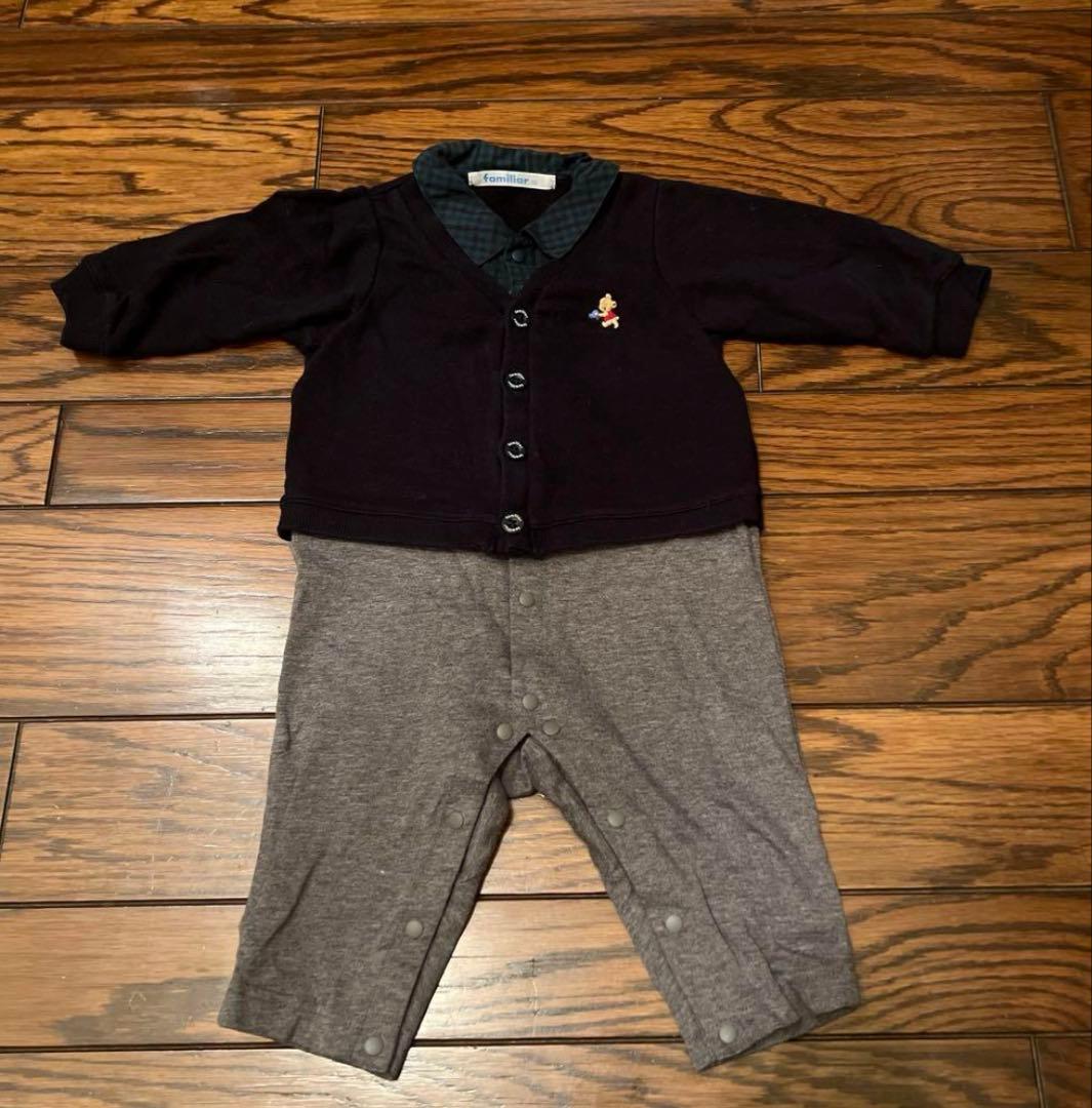 ファミリア　ロンパース　2点