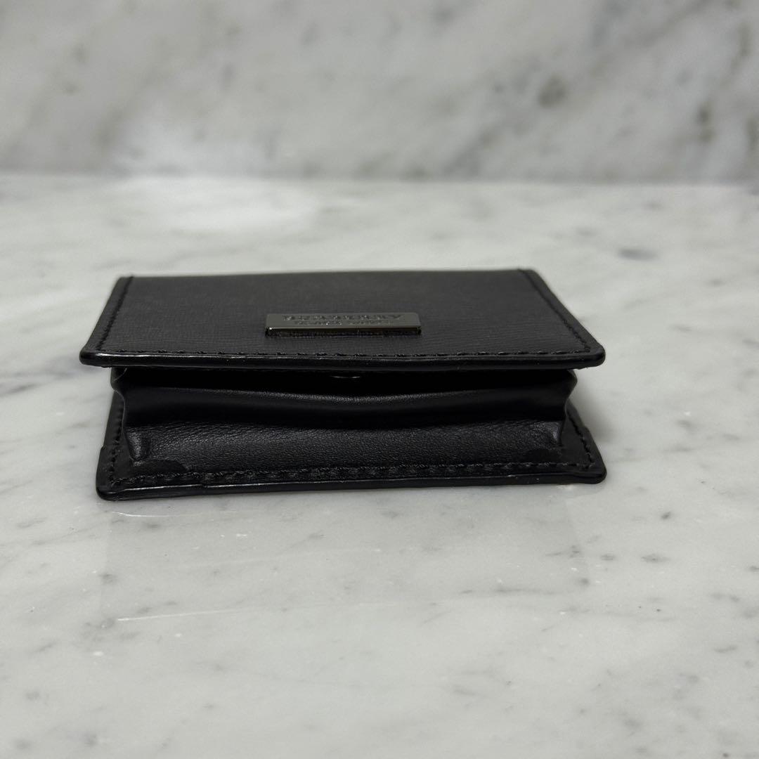 新品 未使用 BURBERRY バーバリー ケース 小銭入れ 本革 黒