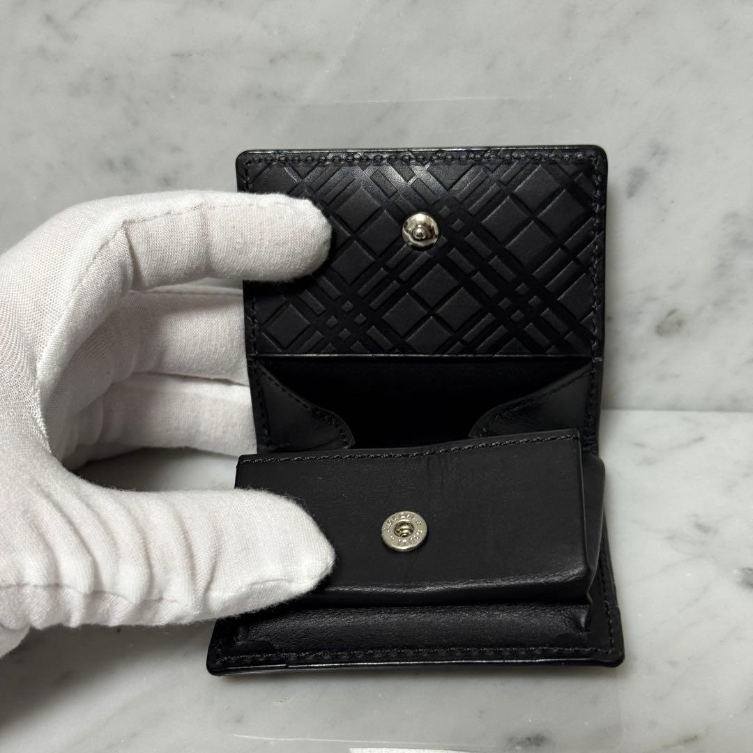 新品 未使用 BURBERRY バーバリー ケース 小銭入れ 本革 黒
