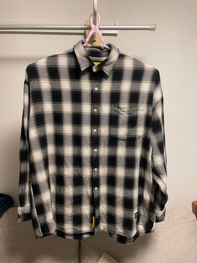 FAT エフエーティ SHADOWBONE F32310-SH04 ネルシャツ