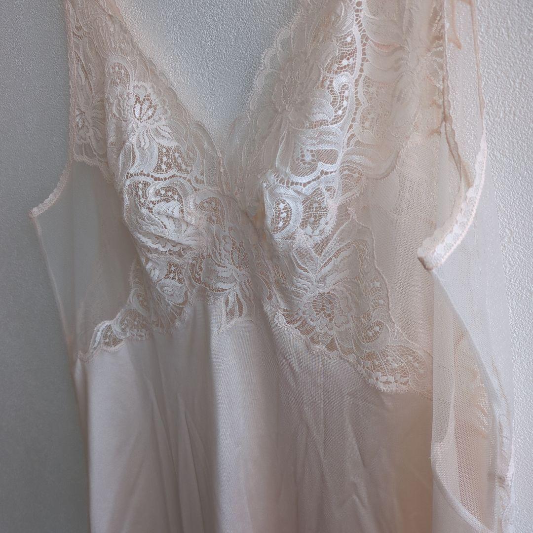 ワコール　トレフル　ランジェリー　スリップ　105-100cm　ベビーオレンジ