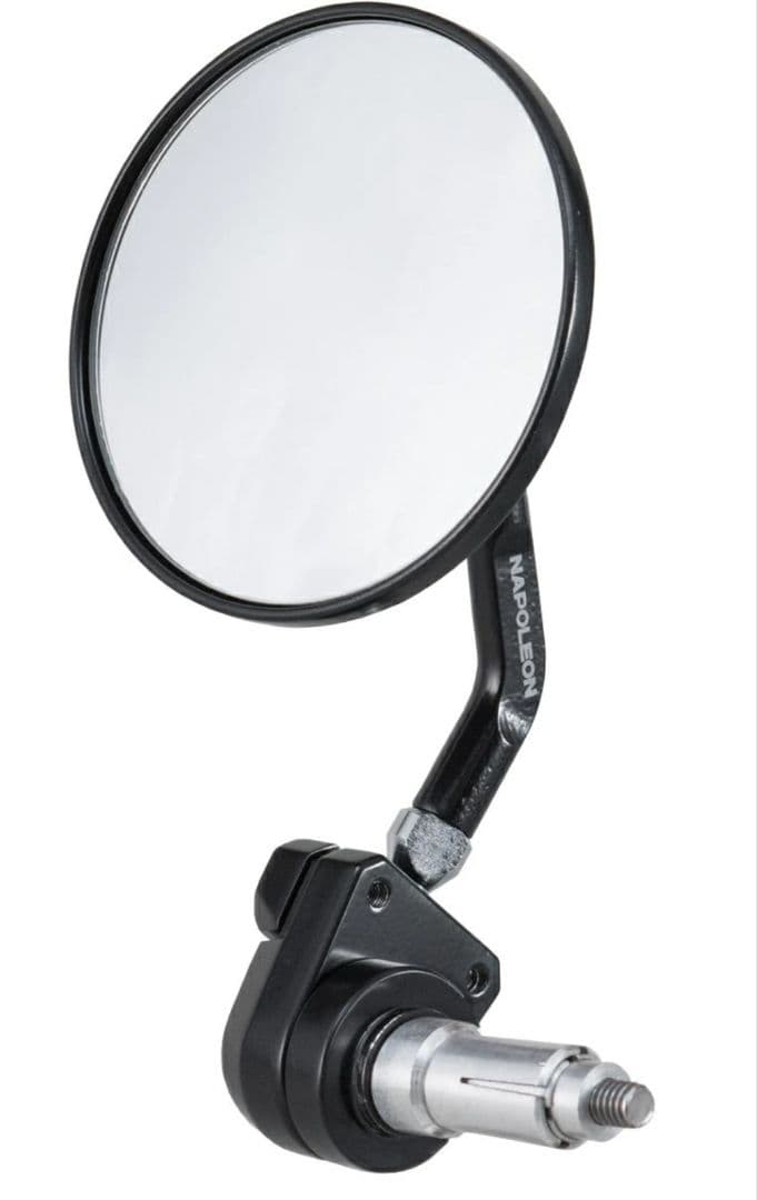 タナックス TANAX バイク用 バーエンドミラー 左右共通 丸型 2本セット