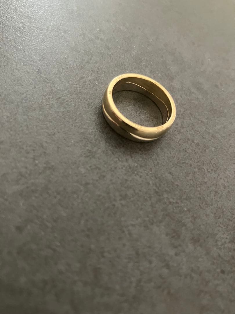 カルティエ　K18ラブミー　リング