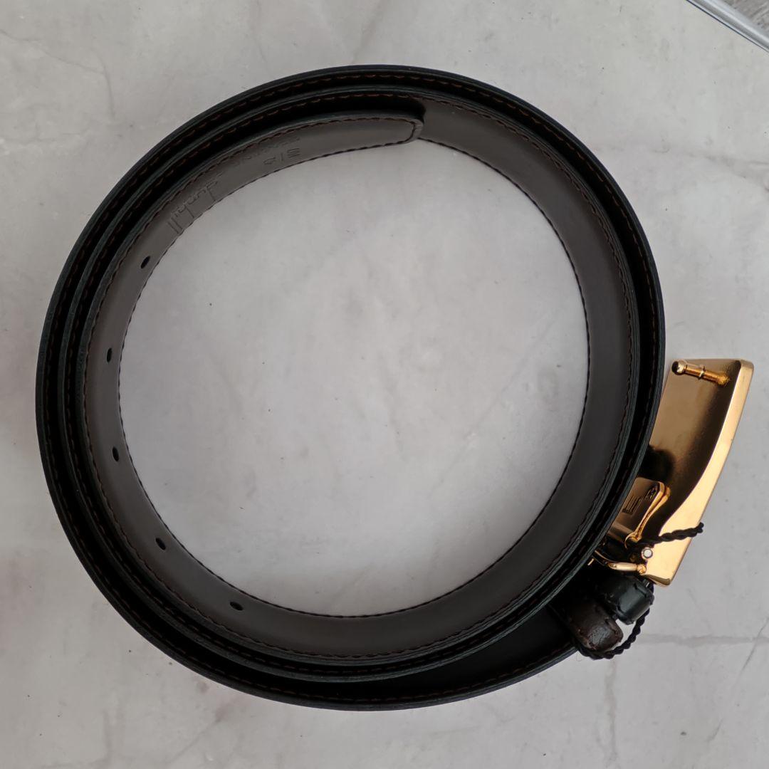 未使用品　即購入ok dunhill ダンヒル レザー ベルト メンズ