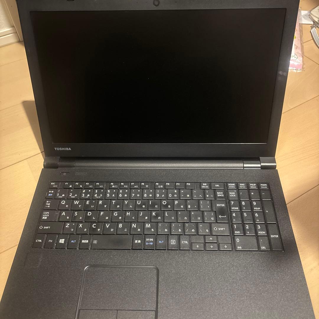 Toshiba ノートPC ブラック 日本語キーボード