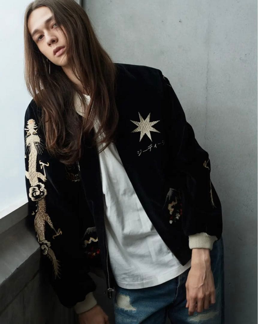 キムタク着　GDC TAILOR TOYO Souvenir Jacket