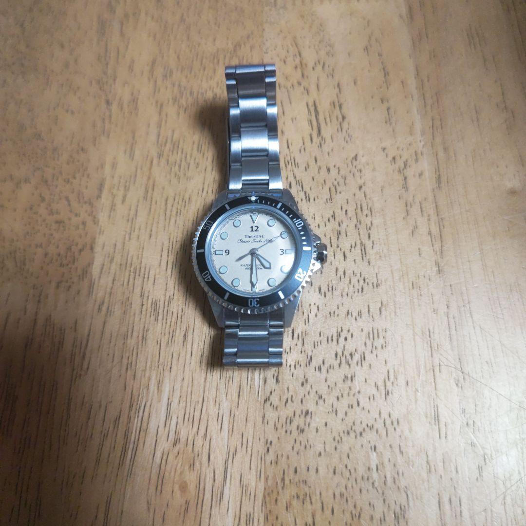 TheSTAC クラシックダイバーズウォッチ アイボリー