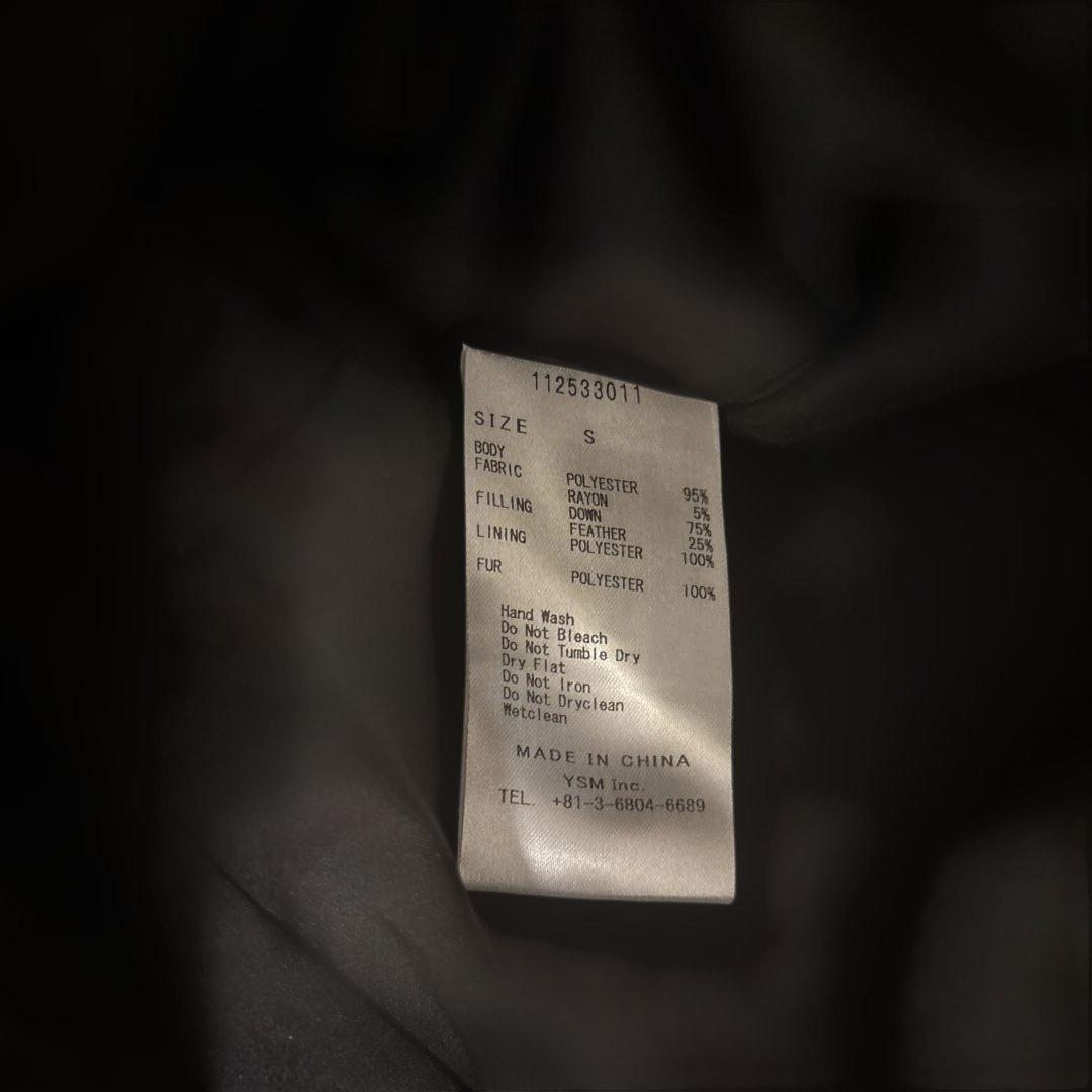 darich ダーリッチ　レディミディツイードダウンコート　ブラック