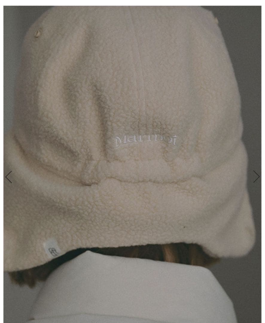 Marmot×ETRE TOKYOボアフリースキャップ