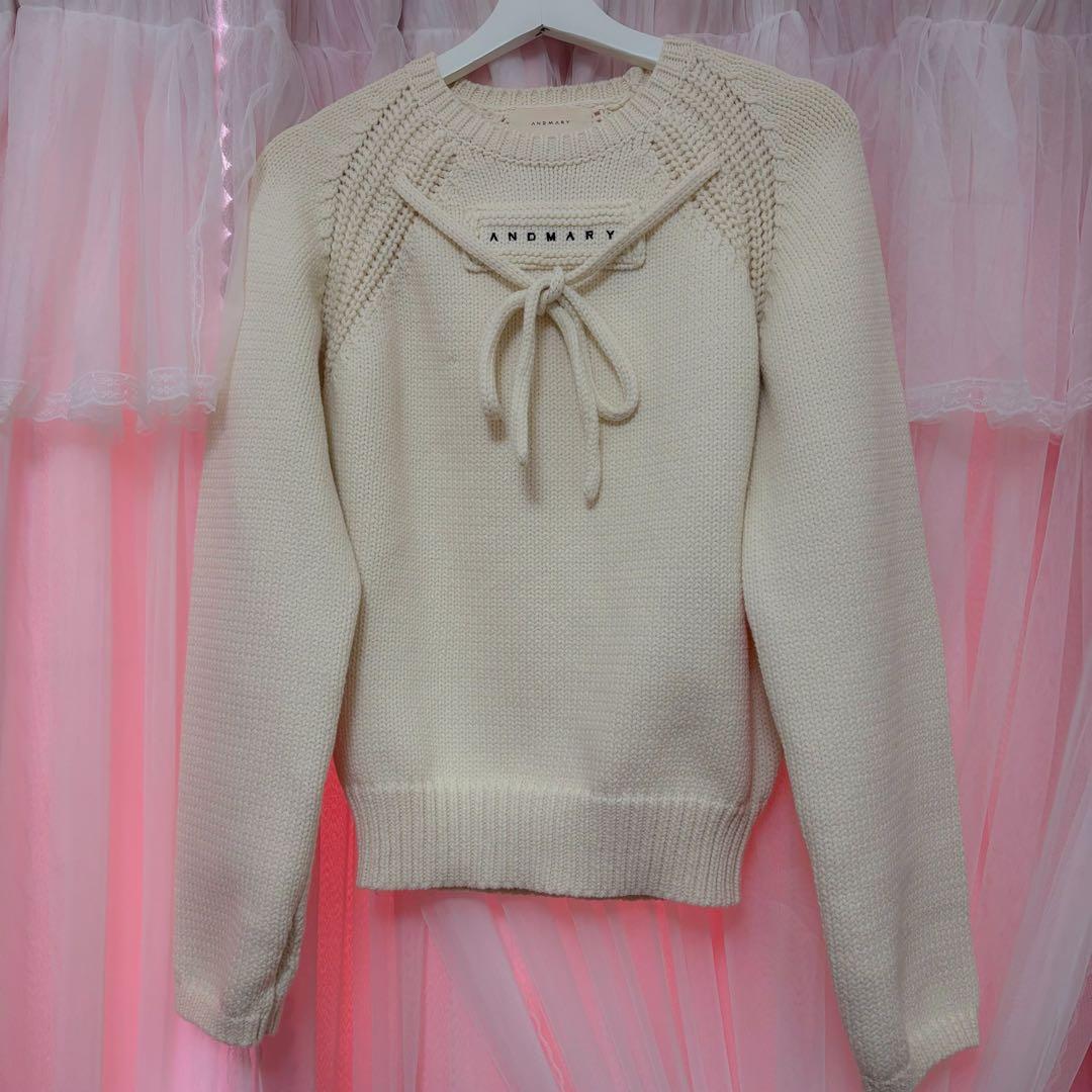 トップス andmary casey knit tops