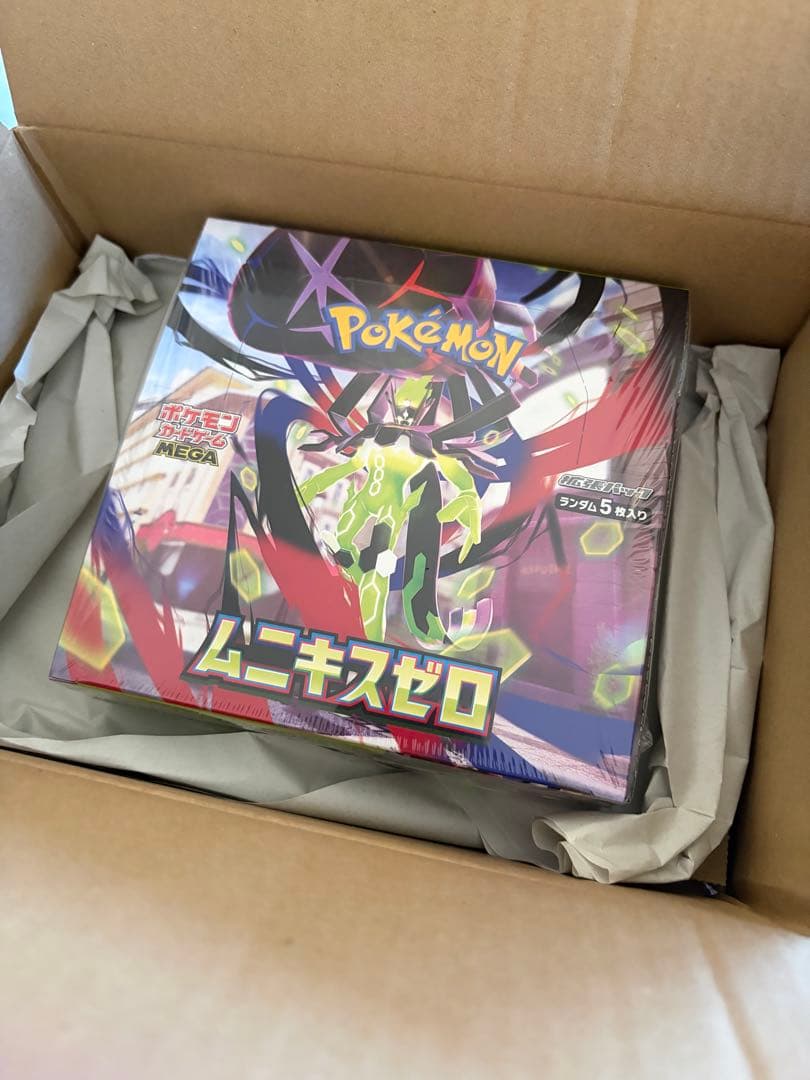 【新品未開封】ポケモンカードゲーム　ムニキスゼロ シュリンクあり